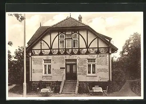 AK Sielbeck, Gasthaus Fredenswarf am Ukleisee