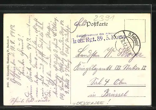 AK Oeversee, Villa Kabarg und Baugeschäft