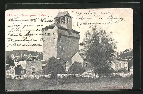 AK Sainte-Radegonde, L`église fortifiée d`Inières