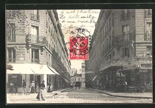 AK Paris, Rue Sophie-Germain et Avenue d`Orleans