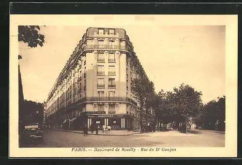 AK Paris, Boulevard de Reuilly, Rue du D`Goujon