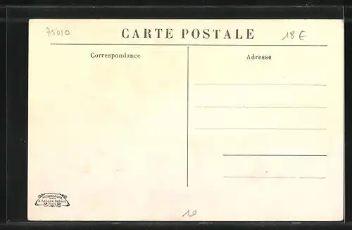 AK Paris, Cours Bossuet, 35, Rue de Chabrol, La grande Salle de Cour