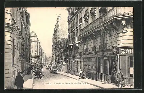 AK Paris, Rue de l'Abbé Groult