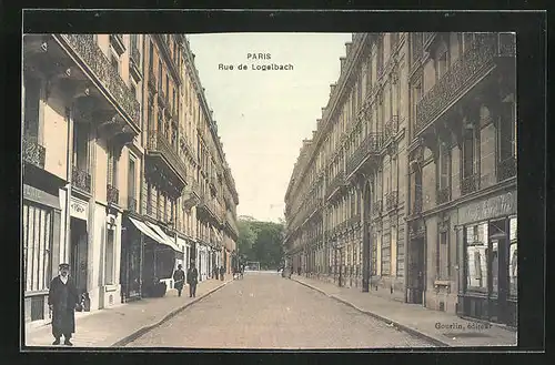 AK Paris, Rue de Logelbach