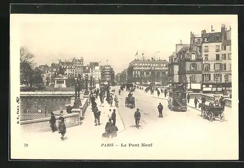 AK Paris, le Pont Neuf