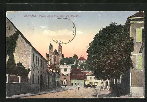 AK Breisach, Partie am Specktor mit Münster