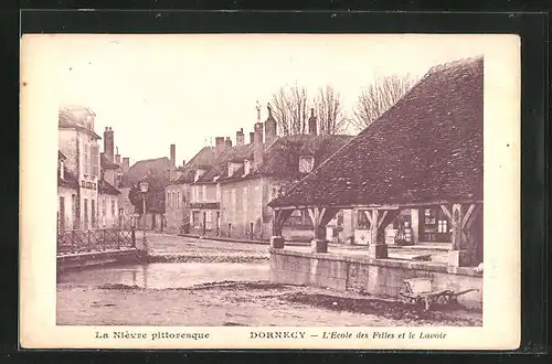 AK Dornecy, l'Ecole des Filles et le Lavoir