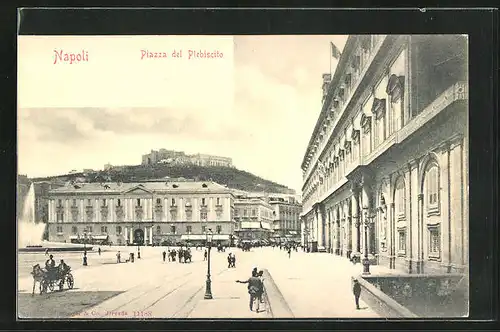 AK Napoli, Piazza del Plebiscito