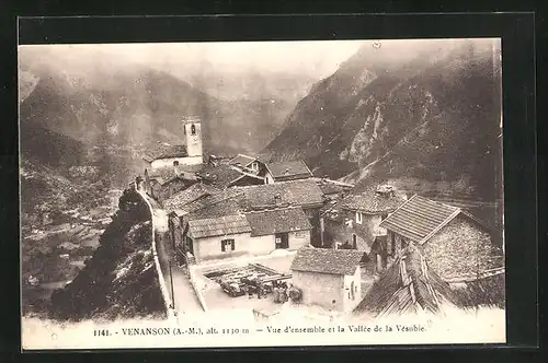 AK Venanson, Vue d`ensamble et la Vallée de la Vésubie