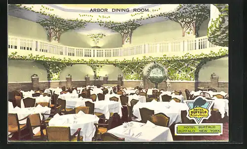 AK Buffalo, NY, Hotel Buffalo, Arbor Diner Room