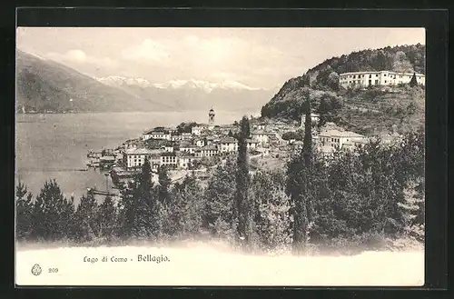 AK Bellagio, Ortspanorama