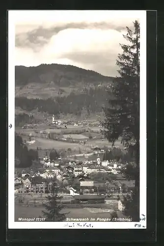 AK Schwarzach im Pongau, Totalansicht