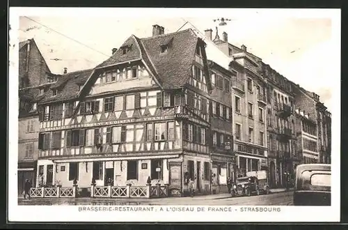 AK Strasbourg, A L`Oiseau de France, Brasserie-Restaurant