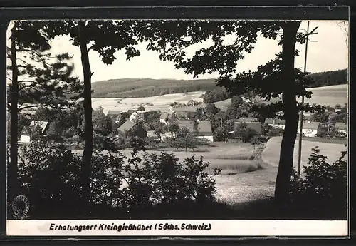 AK Landpoststempel Kleingiesshübel / Kreis Pirna