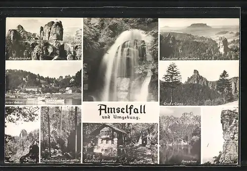 AK Landpoststempel Weissig über Pirna