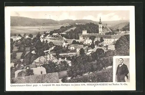 AK Heiligen-Kreuz, Cistercienser-Abtei gegründet von Leopold III. dem Heiligen im Jahre 1136