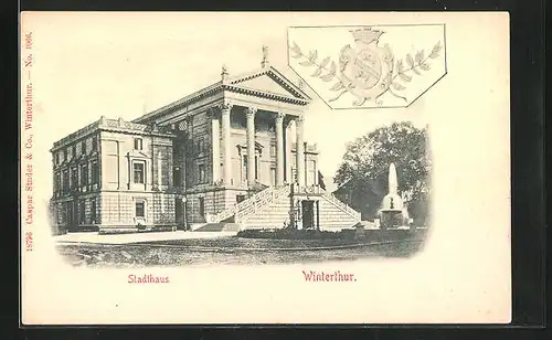 AK Winterthur, Stadthaus und Wappen