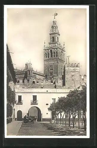 AK Sevilla, Blick zur Kathedrale
