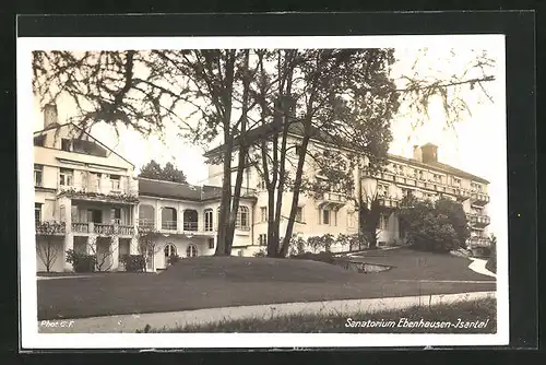 AK Ebenhausen / Isartal, Sanatorium