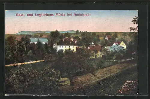 AK Rudolstadt, Gasthaus Mörla