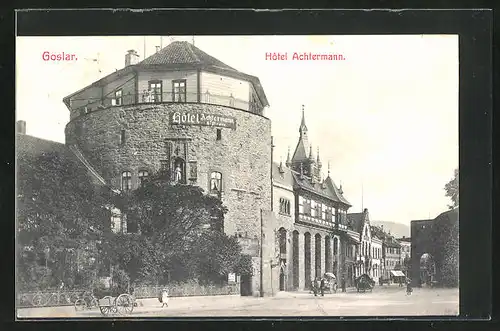 AK Goslar, Hotel Achtermann