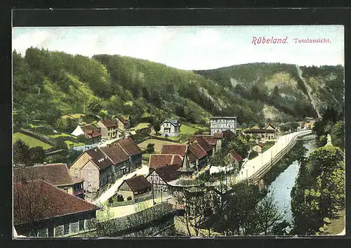 AK Rübeland /Harz, Totalansicht