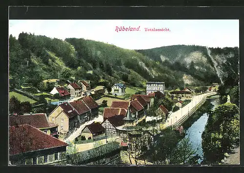 AK Rübeland /Harz, Totalansicht