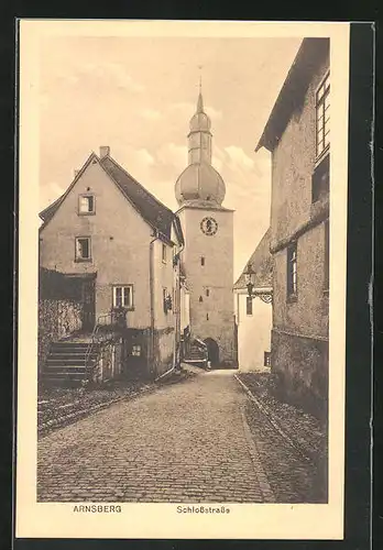 AK Arnsberg, Kirchturm an der Schlossstrasse