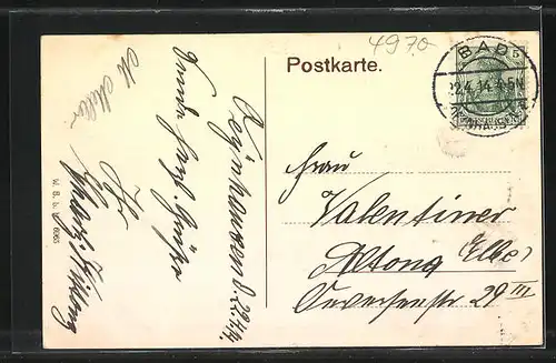 AK Bad Oeynhausen, Königl. Kurhaus vom Garten aus