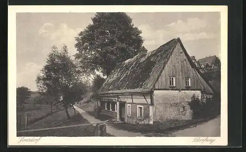 AK Jonsdorf, Haus am Dorfweg