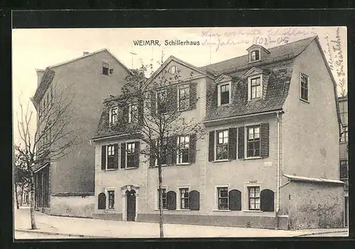 AK Weimar, Schillerhaus