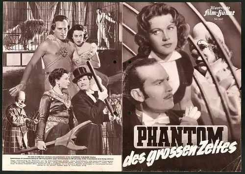 Filmprogramm IFB Nr. 2647, Phantom des grossen Zeltes, René Detlgen, Angelika Hauff, Regie: Paul May