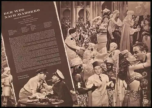 Filmprogramm IFB Nr. 225, Der Weg nach Marokko, Bing Crosby, Bob Hope, Dorothy Lamour, Regie: David Butler