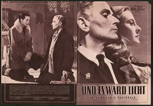 Filmprogramm IFB Nr. 264, Und es ward Licht, Michèle Morgan, Pierre Blanchar, Line Noro, Regie: Jean Delannoy