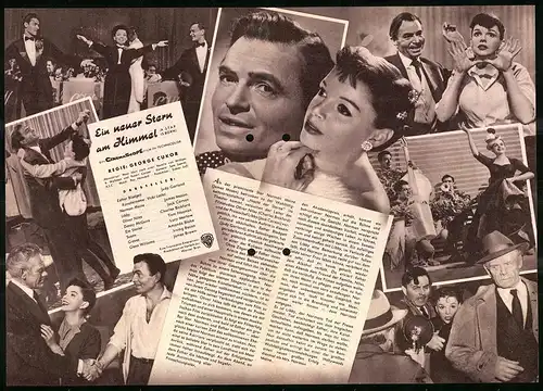 Filmprogramm IFB Nr. 2636, Ein neuer Stern am Himmel, Judy Garland, James Mason, Regie: George Cukor