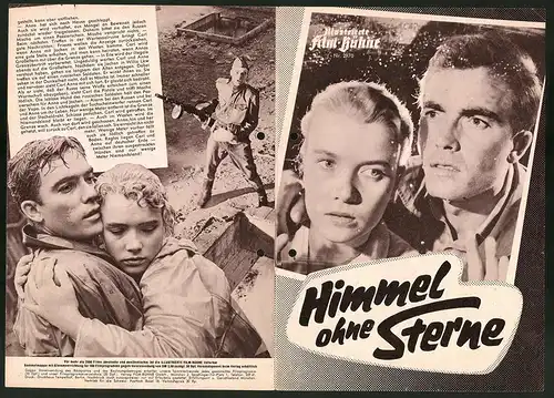 Filmprogramm IFB Nr. 2970, Himmel ohne Sterne, Erik Schumann, Eva Kotthaus, Georg Thomalla, Regie: Helmut Käutner