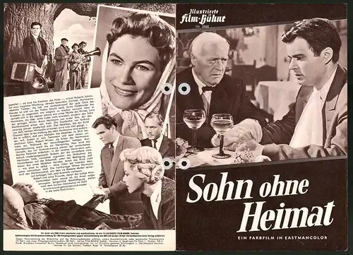 Filmprogramm IFB Nr. 2988, Sohn ohne Heimat, Werner Krauss, Elisabeth Flickenschildt, Regie: Hans Deppe