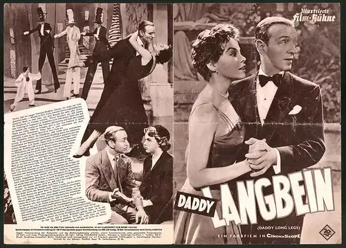 Filmprogramm IFB Nr. 2951, Daddy Langbein, Fred Astaire, Leslie Caron, Terry Moore, Regie: Jean Negulesco