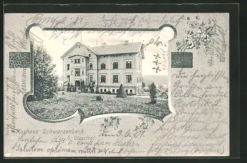 AK Clausthal /Harz, Hotel und Kurhaus Schwarzenbach