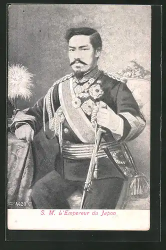AK Kaiser Mutsuhito von Japan in Uniform