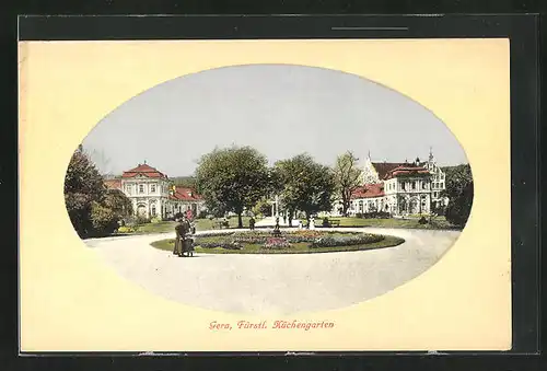 AK Gera, Fürstlicher Küchengarten