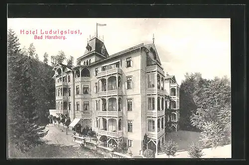 AK Bad Harzburg, Hotel Ludwigslust