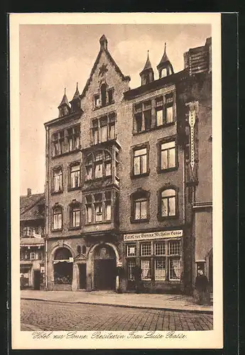 AK Göttingen, Hotel zur Sonne