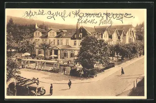AK Hahnenklee, Hotel Deutsches Haus