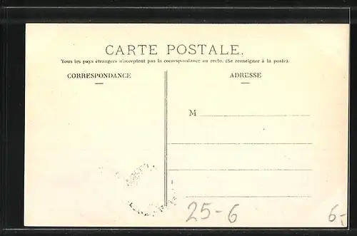 AK Circuit d`Auvergne, Coupe Grodon Bennett 1905, Route de la Baraque sous la Roche percée, Autorennen