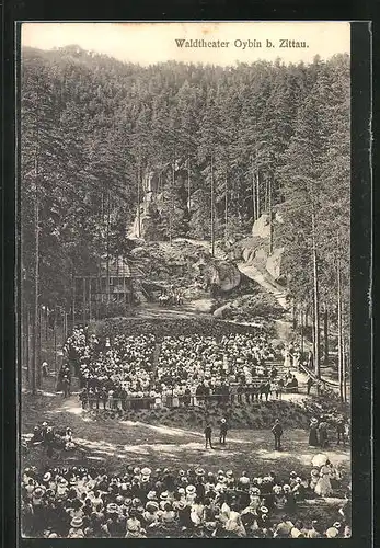 AK Oybin, Vorführung im Waldtheater