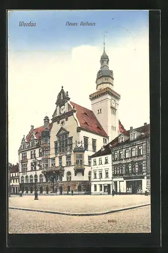 AK Werdau, Neues Rathaus