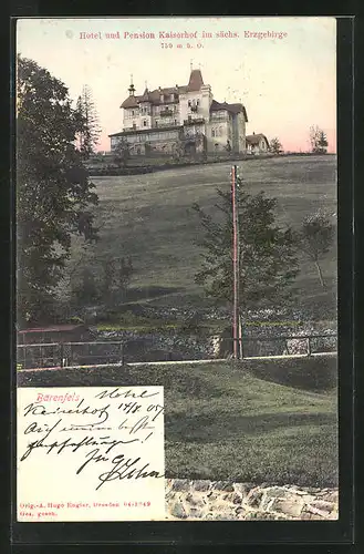 AK Bärenfels, Hotel und Pension Kaiserhof