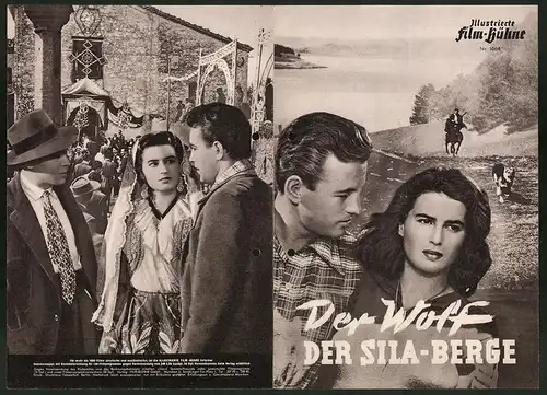 Filmprogramm IFB Nr. 1064, Der Wolf der Sila-Berge, Amedeo Nazzari, Luisa Rossi, Silvana Mangano, Regie: Duilio Coletti