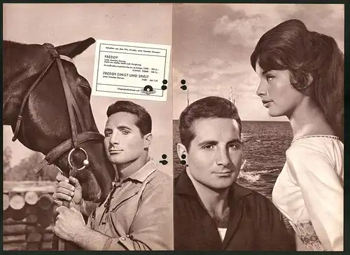 Filmprogramm unbekannt, Freddy unter fremden Sternen, Freddy Quinn